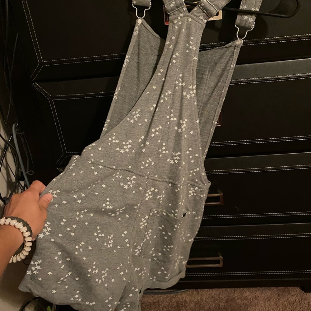 Gray Star Romper - image 4